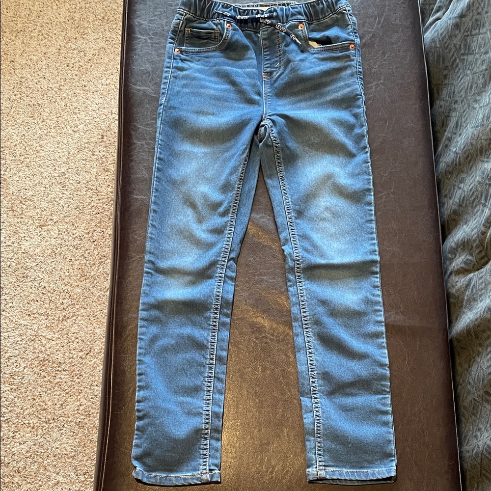Levi's Blue Skinny Pull-On Jeans